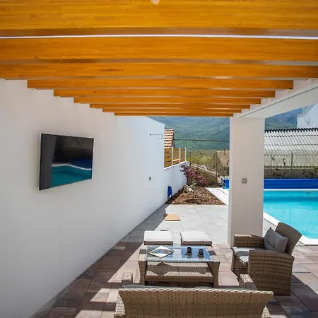 Villa Sulic - Heated Pool And Mountain View Zagvozd
